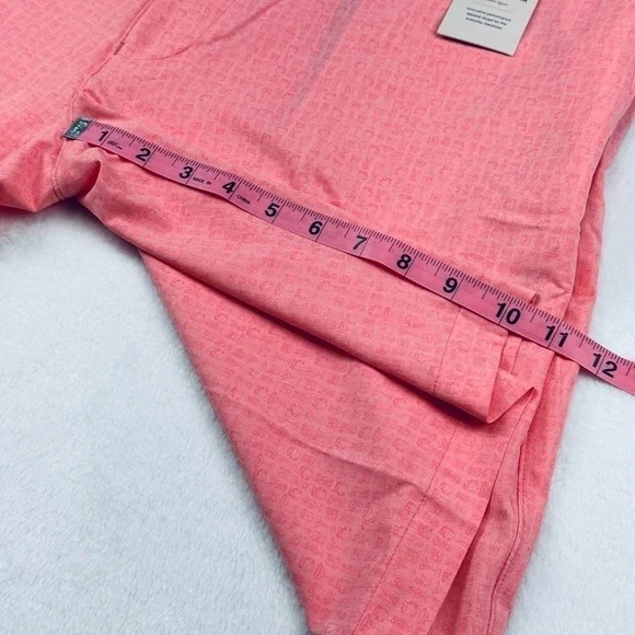 Peter Millar Golf Shorts Men’s 40 Pink Cocktail Shackleford Crown Sports Active - Picture 11 of 13